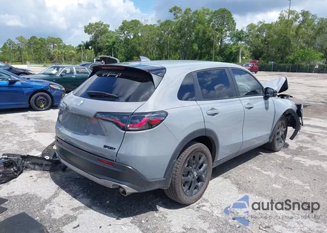 2024 Honda Hr-V Awd Sport/Awd Sport W/O Bsi from USA, damaged, VIN 3CZRZ2H52RM735530